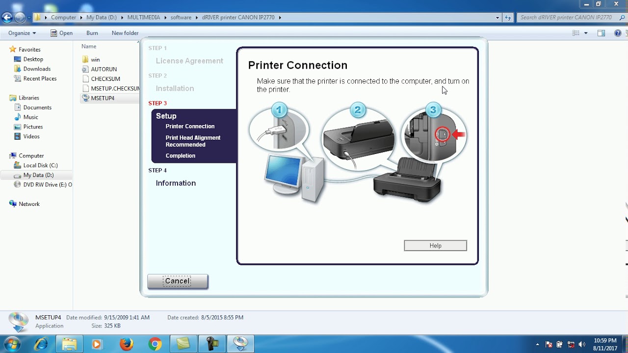 software canon ip2770